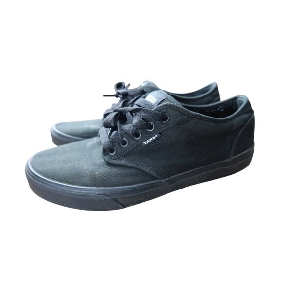 Vans Canvas Black Low Top Skate Shoes Men's 11 - Picture 8 of 8